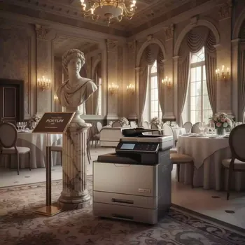 Аренда МФУ Sharp MX 2651EU в Boutique Hotel PORTUM 1905 — ART SPACE