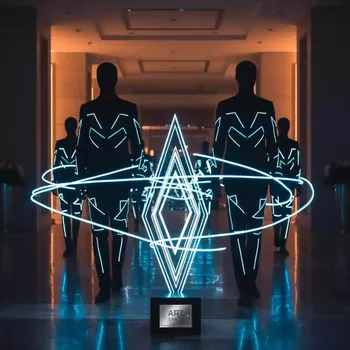 Аренда Неоновое шоу в санатории «Русь» — ART SPACE