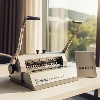 Аренда Переплетчик на пластиковую пружину WireMac Combmac 240 в Гранд Отель Сочи — ART SPACE