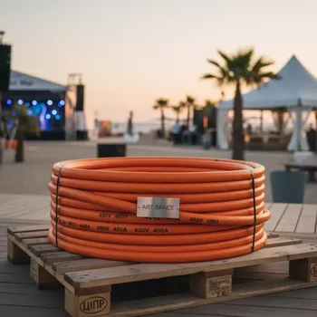 Аренда Силовой кабель 380 В 125 А 50 м в пляжном клубе Del Mar — ART SPACE