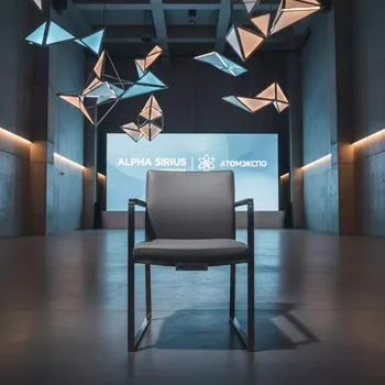 Аренда Кресло Samba серый кожзам в Alpha Sirius — ART SPACE