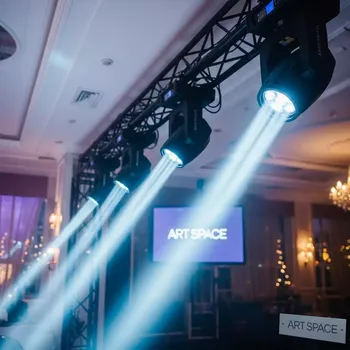 Аренда Вращающаяся голова Pointe LED beam Robe в ресторане «Плакучая Ива» — ART SPACE