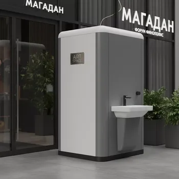Аренда Биотуалет с умывальником баком 20 л и мойкой в ресторане «Магадан» — ART SPACE