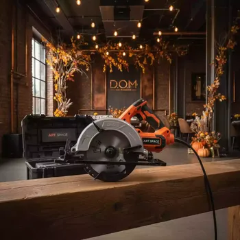 Аренда Пила циркулярная аккумуляторная INGCO CSLI18511 в ресторане «D.O.M» — ART SPACE