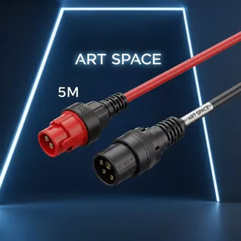 Аренда Силовой кабель 380 В CEE 125 А 5P – CEE 125 А 5P IP 67 5 м на пляжных клубах Хосты — ART SPACE