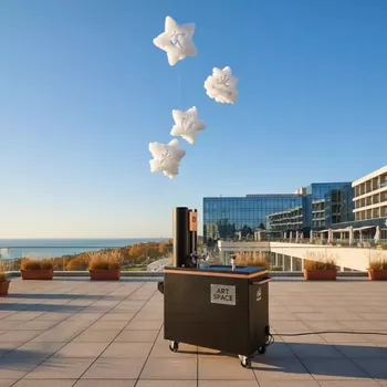 Аренда Машина флогосов принтер пенных облаков в Radisson Blu Resort & Congress Centre — ART SPACE