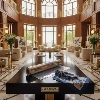 Аренда Пленка термотрансферная под печать Chemica Clearprint Matt прозрачная в Rodina Grand Hotel & SPA — ART SPACE