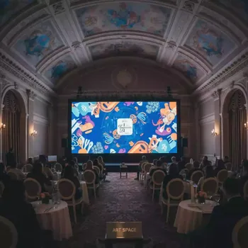 Аренда Проекционный экран Focalpoint 275 дюймов в Mercure Сочи Центр — ART SPACE