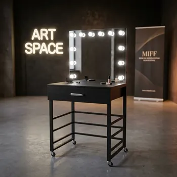 Аренда черного гримерного стола в Сочи от ART SPACE