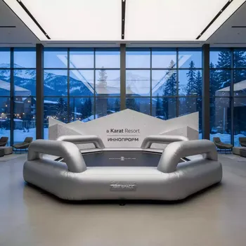 Аренда Батуты новогодние в Karat Resort — ART SPACE