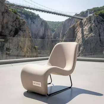 Аренда Кресло лаунж бежевое Kate в Skypark Sochi — ART SPACE