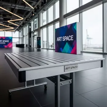 Аренда Стол металлический раздвижной Rio Alu 140 Extensibile в зале «Чайка» (Морпорт) — ART SPACE