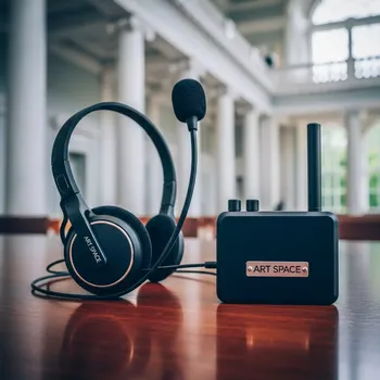 Аренда Радиомикрофон гарнитура с FM передатчиком в санатории «Металлург» — ART SPACE