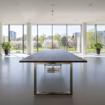Аренда Стол Лидер 1 1500х900 венге шампань в Bridge Resort — ART SPACE