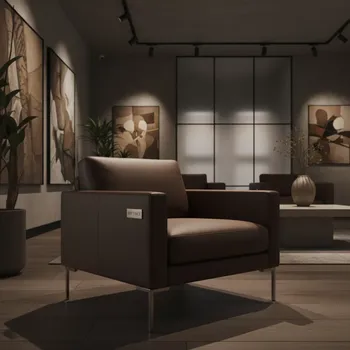 Аренда Кресла кожаного Guapa P M CU в Green Flow Hotel — ART SPACE