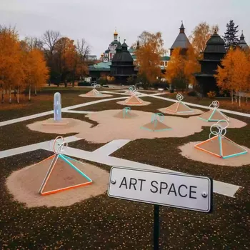 Аренда Песок строительный в этно-парке «Моя Россия» — ART SPACE