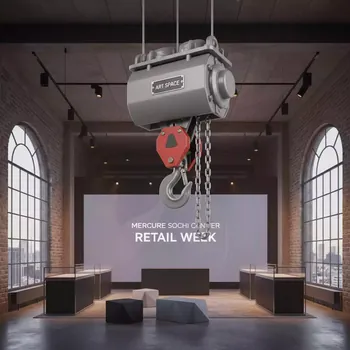 Аренда Лебедка электрическая ChainMaster BGV D8 1000 в Mercure Сочи Центр — ART SPACE