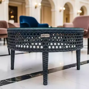 Аренда Столик кофейный Patio плетеный в гранд-отеле «Жемчужина» — ART SPACE