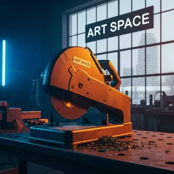 Аренда Пила отрезная по металлу Makita LW1401 в Mövenpick Hotel — ART SPACE