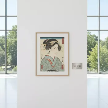 Аренда Картина Китагава Утамаро № 04 в парке «Ривьера» — ART SPACE