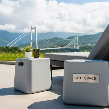 Аренда Столик пластиковый для лежака Pop в Skypark Sochi — ART SPACE