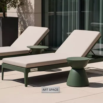 Аренда Комплект шезлонгов и столик AFM 803A T133 бежево зеленый 2 1 в City Park Hotel Sochi — ART SPACE