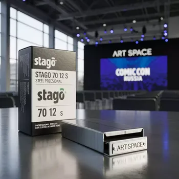 Аренда Скобы для степлера Stago 70 12 S стальные 5000 шт. в Novotel Resort — ART SPACE