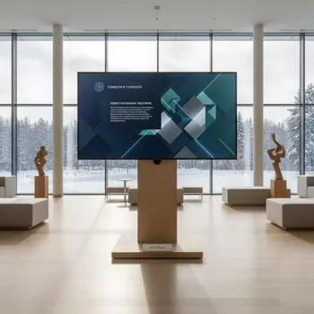 Аренда Плазменная панель Samsung 65 дюймов в санатории «Металлург» — ART SPACE