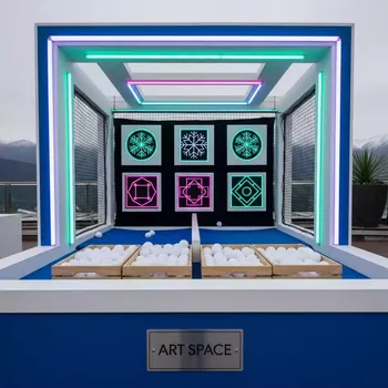 Аренда Тир новогодний снежковый в Sochi Marriott Krasnaya Polyana — ART SPACE