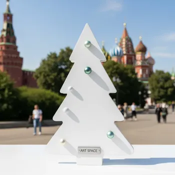 Аренда Елка искусственная Flat Christmas Tree S в этно-парке «Моя Россия» — ART SPACE