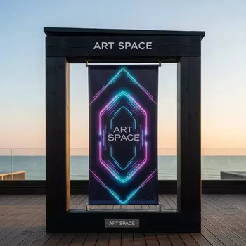 Аренда Пресс воллы на брусе на пляжных клубах Хосты — ART SPACE