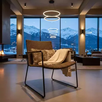 Аренда Плетеное кресло AFM 318A Brown в Sochi Marriott Krasnaya Polyana — ART SPACE