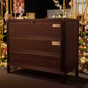 Аренда Комод из искусственного ротанга South темно коричневый L 40001 TK60 090 в Red Arena — ART SPACE