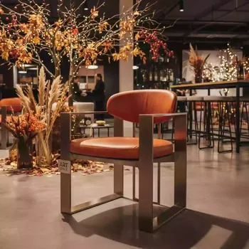 Аренда Кресло металлическое Mia в ресторане «Brunello» — ART SPACE