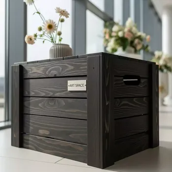 Аренда Ящик Dark Wood 50 см в комплексе Sea Galaxy — ART SPACE