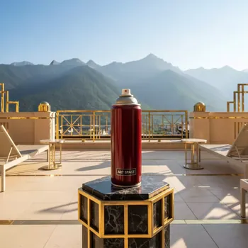 Аренда Краска красная DUPLO DA 13 600 мл в Sochi Marriott Krasnaya Polyana — ART SPACE