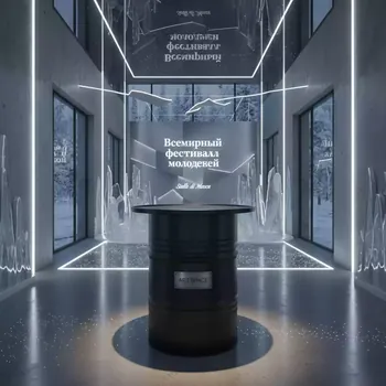 Аренда Стол бочка Syndical Black 2323BK диаметр 60 см в Stella di Mosca — ART SPACE