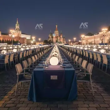 Аренда Столов и стульев для свадьбы на Медальной площади — ART SPACE