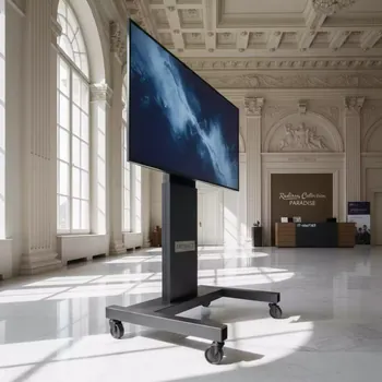 Аренда Стойка мобильная NexTouch NextMobi ECO 85 86 в Radisson Collection Paradise — ART SPACE