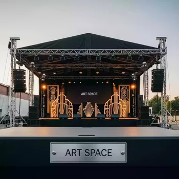 Аренда Сцена 4х3 м с крышей и оборудованием в Сириус Арене — ART SPACE