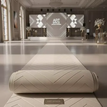 Аренда Кожзаменитель рулонный Albeo Imitation Leather текстура шевро в Гранд Отель Сочи — ART SPACE