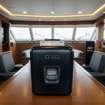 Аренда Шредер Rexel Promax RPS812 6 мм на VIP теплоходе (Морпорт Сочи) — ART SPACE