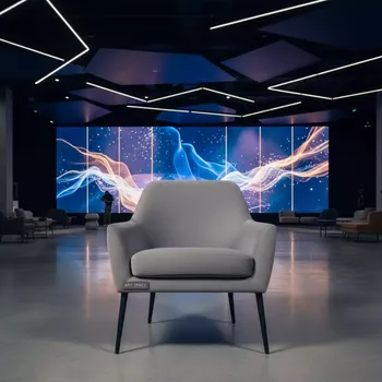 Аренда Кресло велюровое серое Zefir в Omega Sirius — ART SPACE