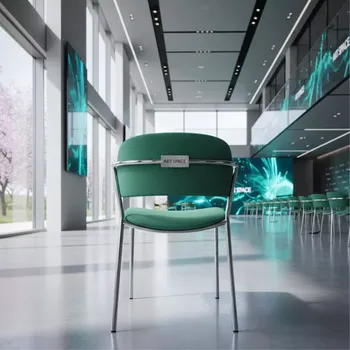 Аренда Кресло обеденное Liberty ткань зеленый в Bridge Resort — ART SPACE