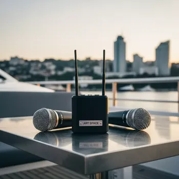 Аренда Пара микрофонов Shure UR 4D 2 на VIP теплоходе (Морпорт Сочи) — ART SPACE