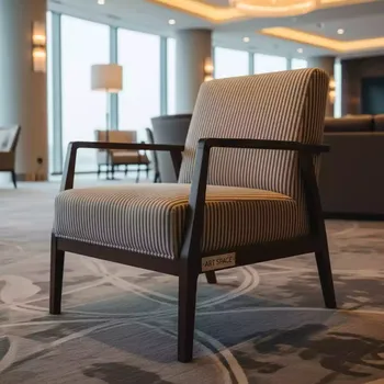 Аренда Кресло с подушками Slim Stripe в Cosmos Sochi Hotel — ART SPACE