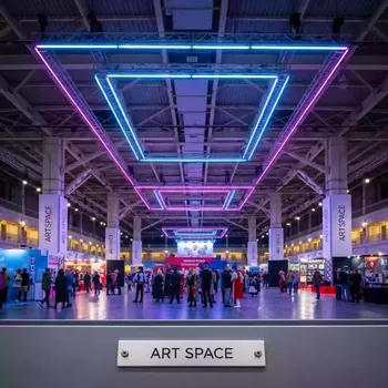 Аренда Потолки подвесные в зале «Чайка» (Морпорт) — ART SPACE