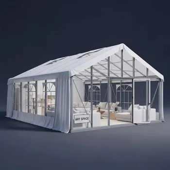 Аренда Теплица Ларгуша 3000х6000х2000 мм каркасный тент в Alpha Sirius — ART SPACE