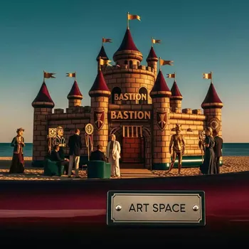 Аренда Батут надувной бастион на пляже «Ривьера» — ART SPACE