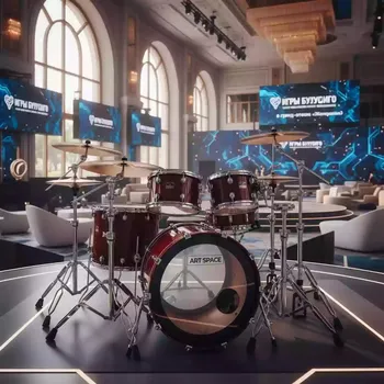Аренда Барабанная установка Yamaha Absolute Hybrid Maple в гранд-отеле «Жемчужина» — ART SPACE